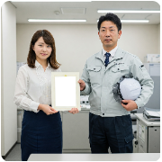 建設業許可通知書のイメージ画像