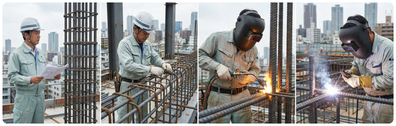 鉄筋工事技術者の画像